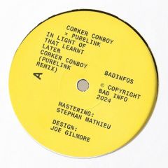 Corker / Conboy - Corker Conboy x Purelink - Bad Info - BADINFO