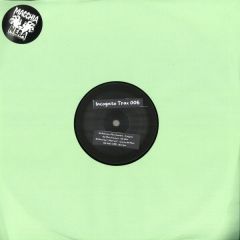 Macchianera , Relative Moods , Angelo Battilani , Sedit & BB - Incognito Trax 006 - Incognito Trax - INCAX006