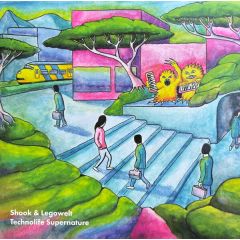 Shook & Legowelt - Technolife Supernature - Nightwind Records - NW052LP
