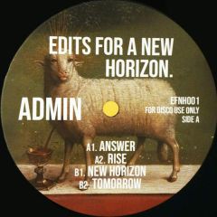 Admin - Edits For A New Horizon Vol 1 - Edits For A New Horizon - EFNH 001