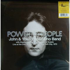 John Lennon & Yoko Ono / The Plastic Ono Band With Elephants Memory And Guests - Power To The People (Live At The One To One Concert, New York City, 1972) - Lenono Music - 0602475988793, Mercury Studios - 0602475988793, Universal Music Recordings - 060247