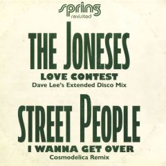 The Joneses / Street People - Love Contest / I Wanna Get Over - Acid Jazz - AJX853T