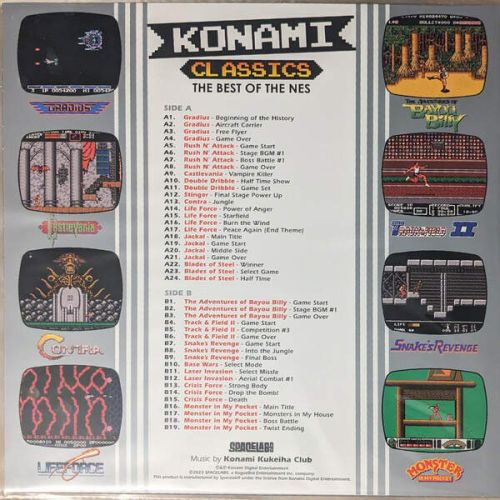 Konami Kukeiha Club Konami Classics: The Best Of The NES Spacelab9