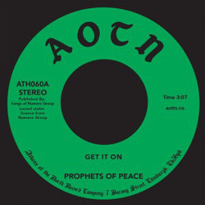 The Prophets Of Peace - Get It On / You Can Be - Athens Of The North - ATH060