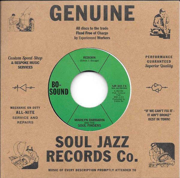 Marilyn Barbarin And The Soul Finders - Reborn / Believe Me - Soul Jazz Records - SJR 303-7