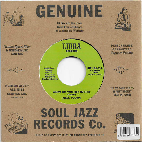 Inell Young - What Do You See In Her / I Remember The Summer - Soul Jazz Records - SJR 185-7