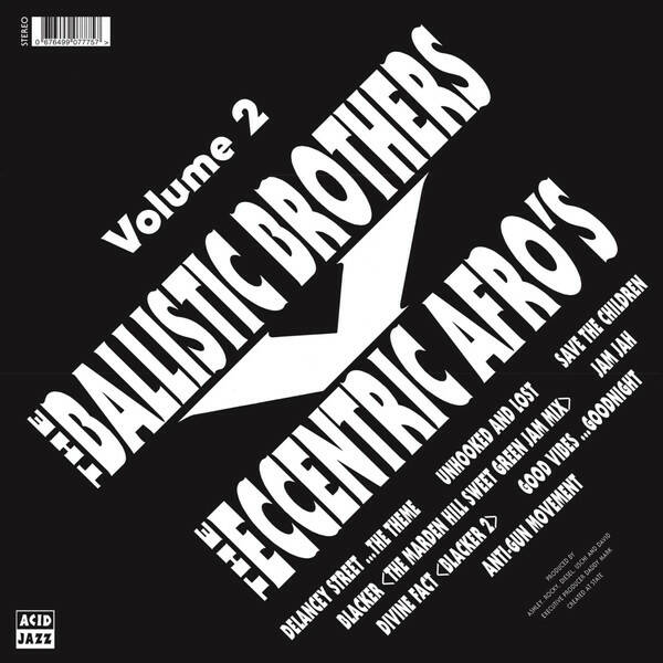 The Ballistic Brothers Vs.The Eccentric Afro's - Volume 2 - Acid Jazz - AJXLP777