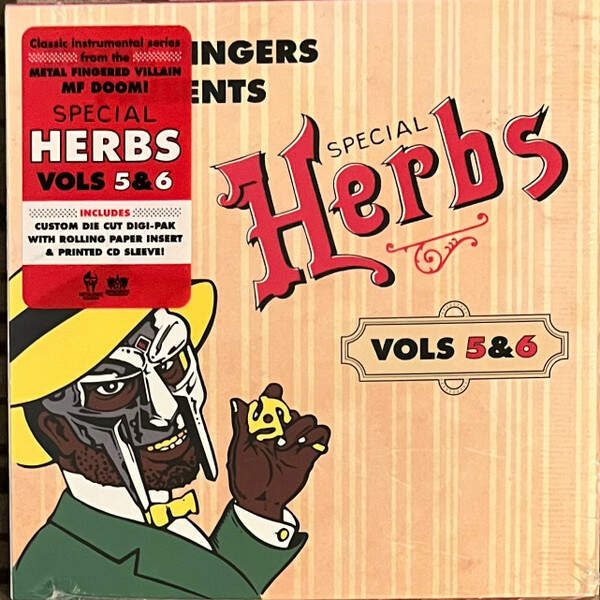 Metal Fingers - Special Herbs Vols 5 & 6 - Metal Face Records - none, Rhymesayers Entertainment - RSE0384-2