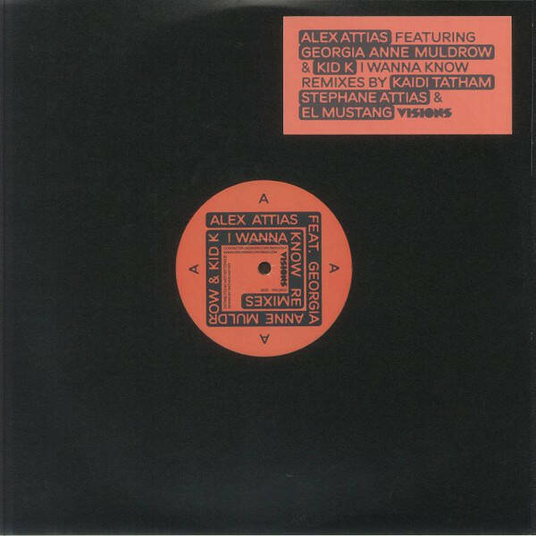 Alex Attias Feat. Georgia Anne Muldrow & Kid K - I Wanna Know Remixes - Visions Recordings - VISIO 054