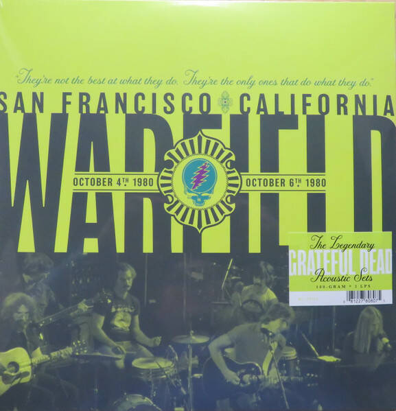 The Grateful Dead - The Warfield - San Francisco, CA Oct 4&6 1980 - Rhino Records - R1 728364