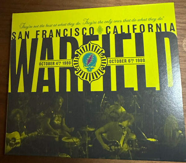 The Grateful Dead - Grateful Dead - The Warfield, San Francisco, Ca Oct 4 & 6, 1980 - Rhino Records - 603497811038, Dead.Net - 603497811038