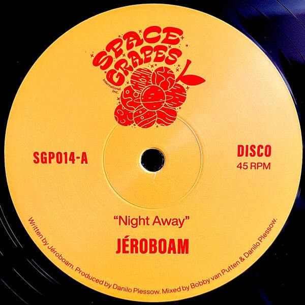 Jéroboam - Night Away / Dive Into Darkness - Space Grapes - SGP014