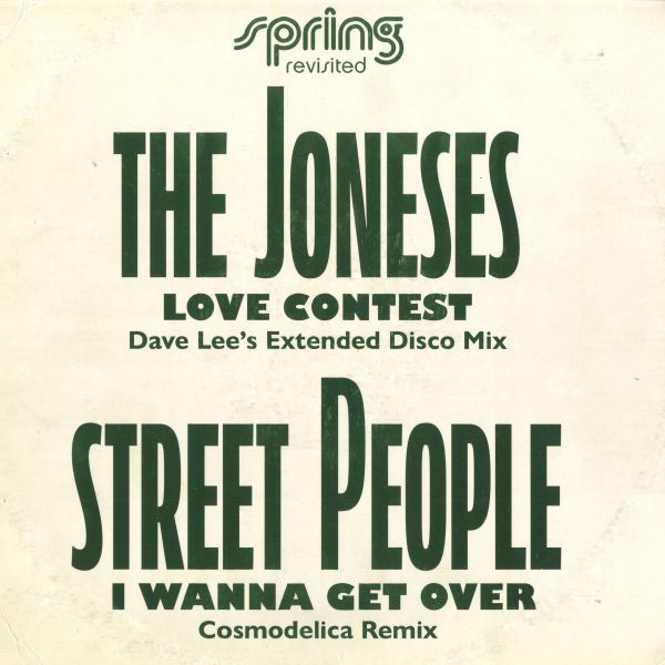 The Joneses / Street People - Love Contest / I Wanna Get Over - Acid Jazz - AJX853T