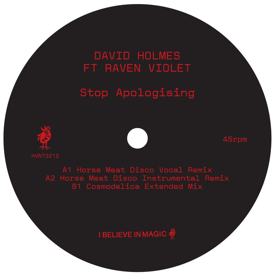 David Holmes (ft Raven Violet) - Stop Apologising (Remixes)