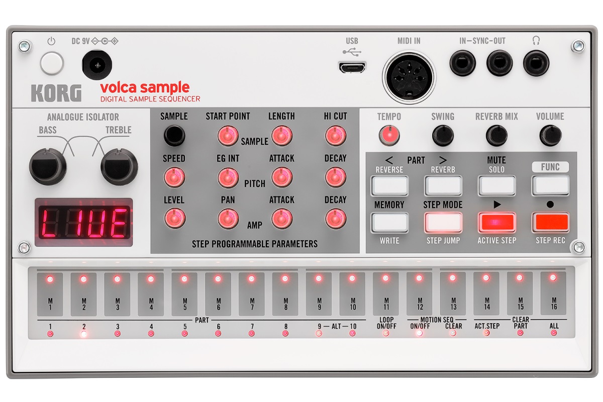 Korg Volca Sample2 - Digital Sample Sequencer